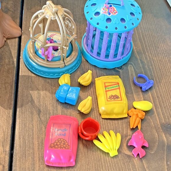 Vintage 1993 Littlest Pet Shop Zoo Playset w/ Zebra set & accessories LPS Kenner - Picture 2 of 15